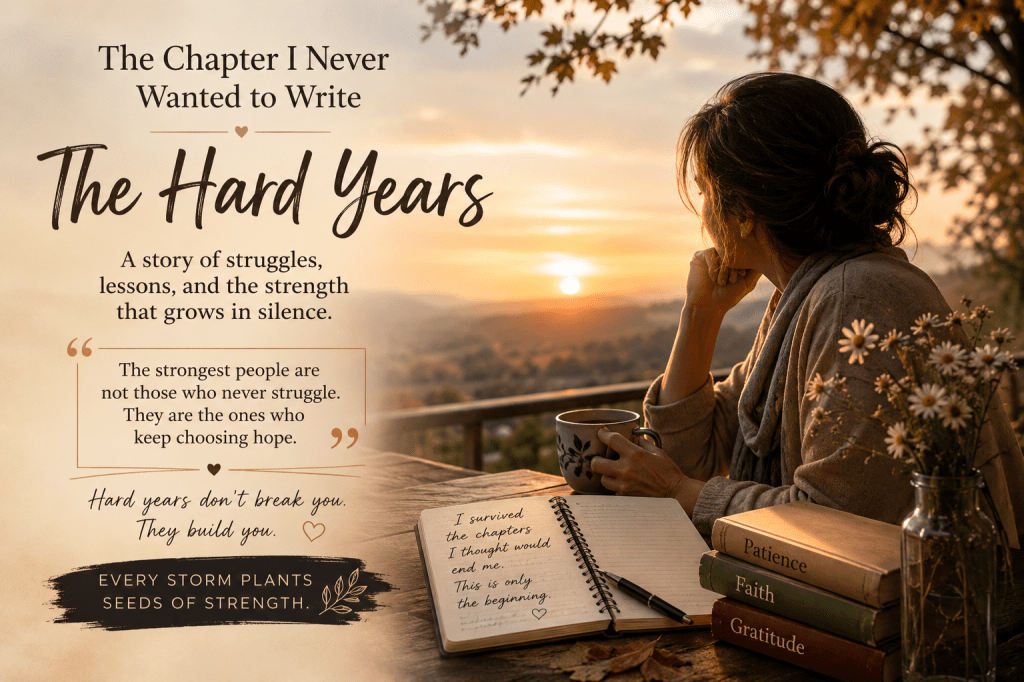 The Hard Years: How Life’s Toughest Chapter Made Me Stronger