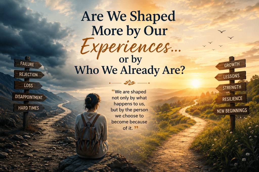 Are We Shaped More by Our Experiences… or by Who We Already Are?