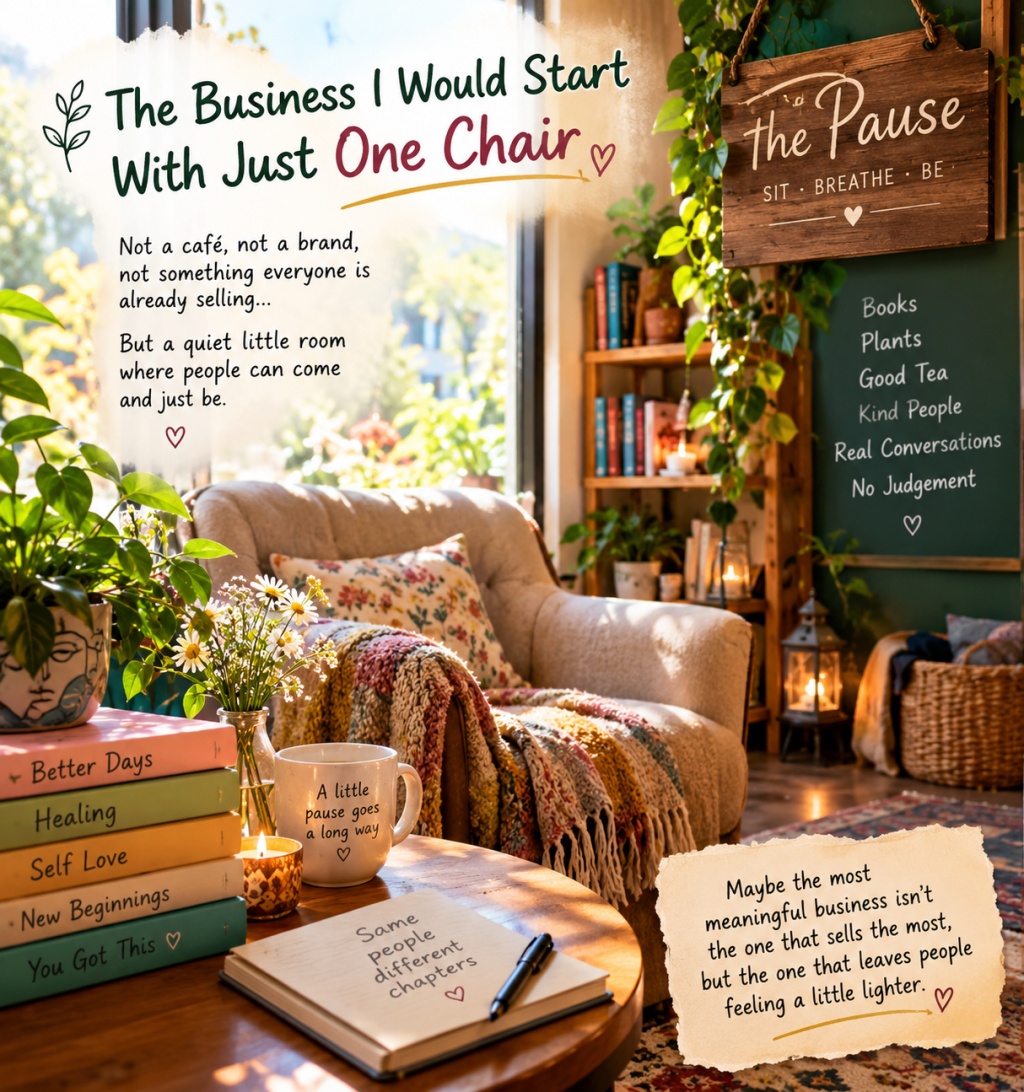The Business I Would Start With Just One Chair